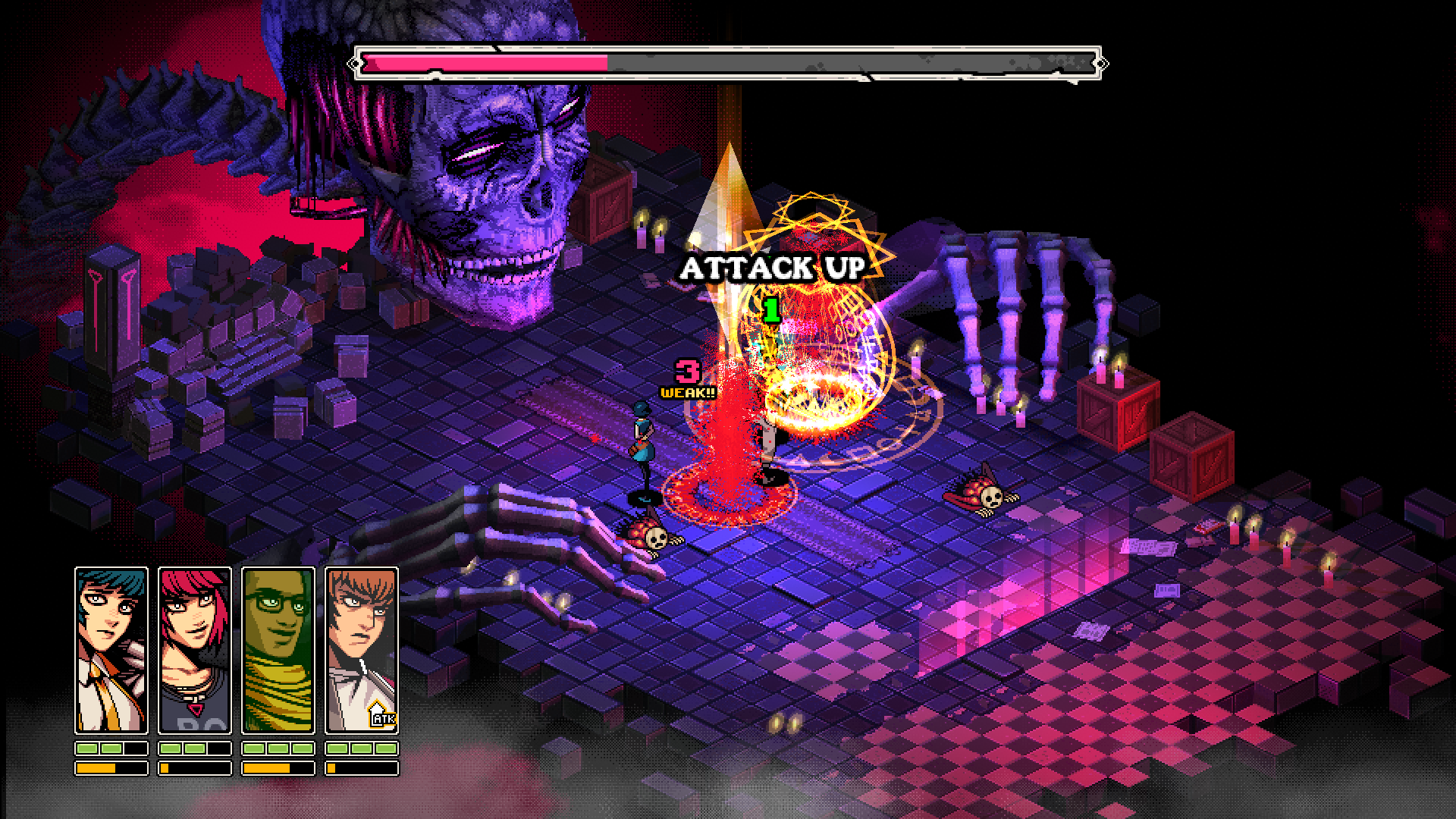 Beautiful Blood Fountain.